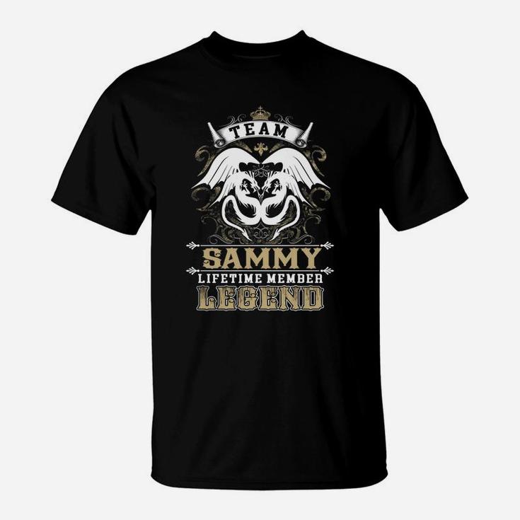 Team Sammy Lifetime Member Legend -sammy T Shirt Sammy Hoodie Sammy Family Sammy Tee Sammy Name Sammy Lifestyle Sammy Shirt Sammy Names T-Shirt