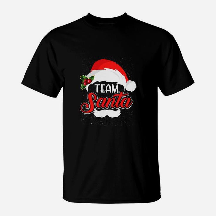 Team Santa Christmas Gift Ideas Christmas Shirts Christmas Gifts Christmas Outfit T-Shirt