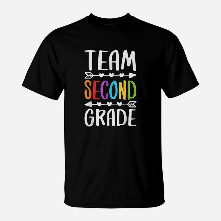 Team Second Grade 2nd Grade Teacher Student T-Shirt