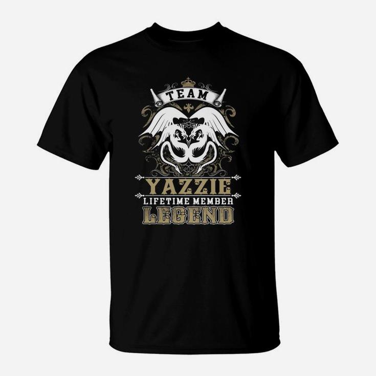 Team Yazzie Lifetime Member Legend -yazzie T Shirt Yazzie Hoodie Yazzie Family Yazzie Tee Yazzie Name Yazzie Lifestyle Yazzie Shirt Yazzie Names T-Shirt