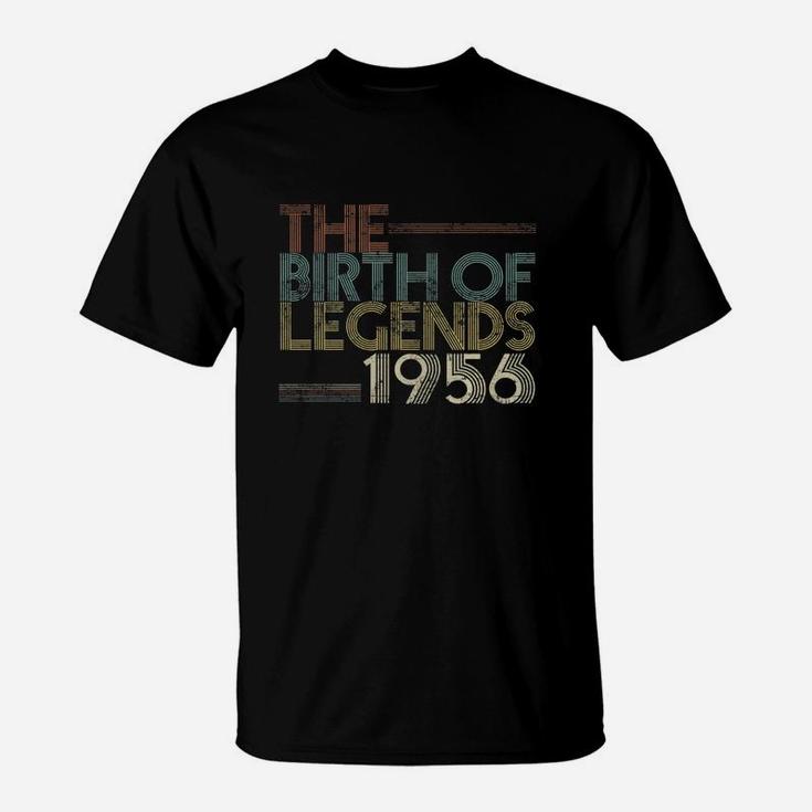 The Birth Of Legends 1956 Aged 66th Years Old Being Classic T-Shirt