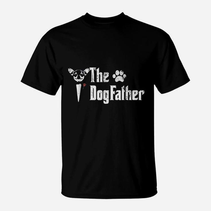 The Dogfather Chihuahua Dog Dad T-Shirt