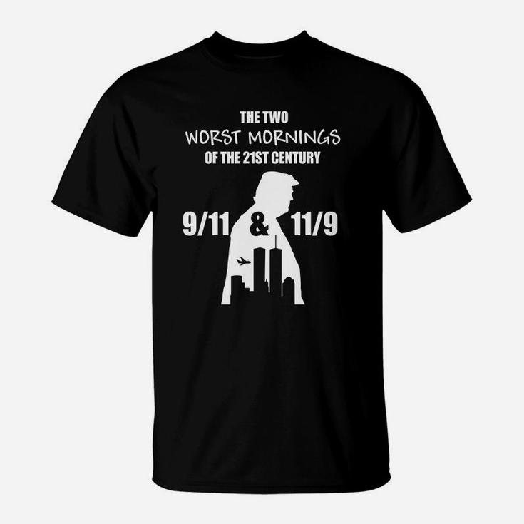 The Two Worst Mornings Of The 21st Century 911 And 119 Shirt T-Shirt