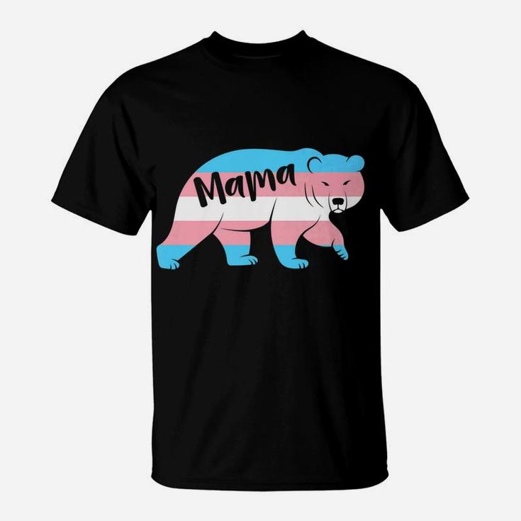 Transgender Mama Bear Trans Pride Lgbt Gift T-Shirt