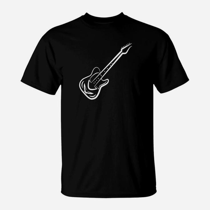 Tribal Electric Guitar T Shirt Rock Blues Country T-Shirt