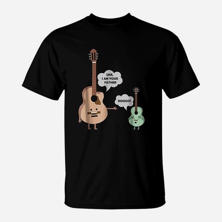 Uke I Am Your Father Ukulele Funny Guitar Music T-Shirt