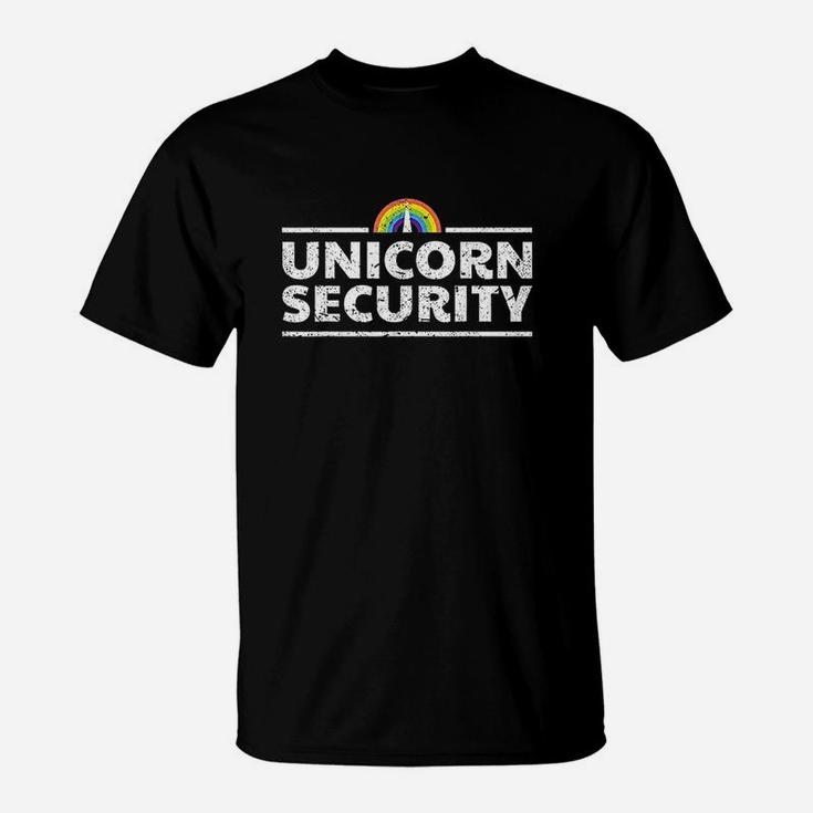 Unicorn Security Funny Cute Police Halloween Costume T-Shirt