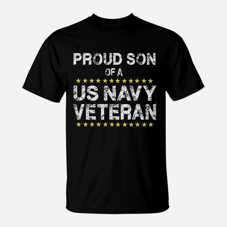 Us Navy Veteran Proud Son Of Navy Vet T-Shirt