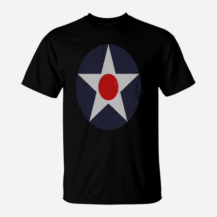 Usaac Ww2 Warbird Roundel T-Shirt