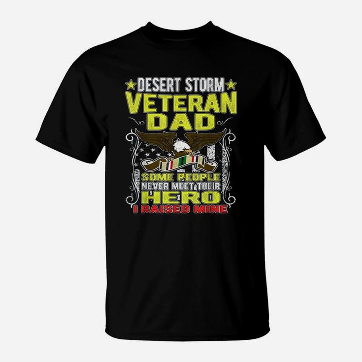 Veteran Dad Desert Storm T-Shirt