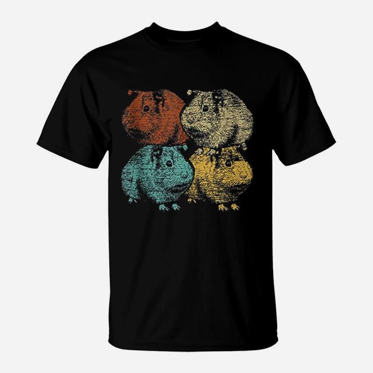 Vintage Animal Gifts Retro Guinea Pig T-Shirt