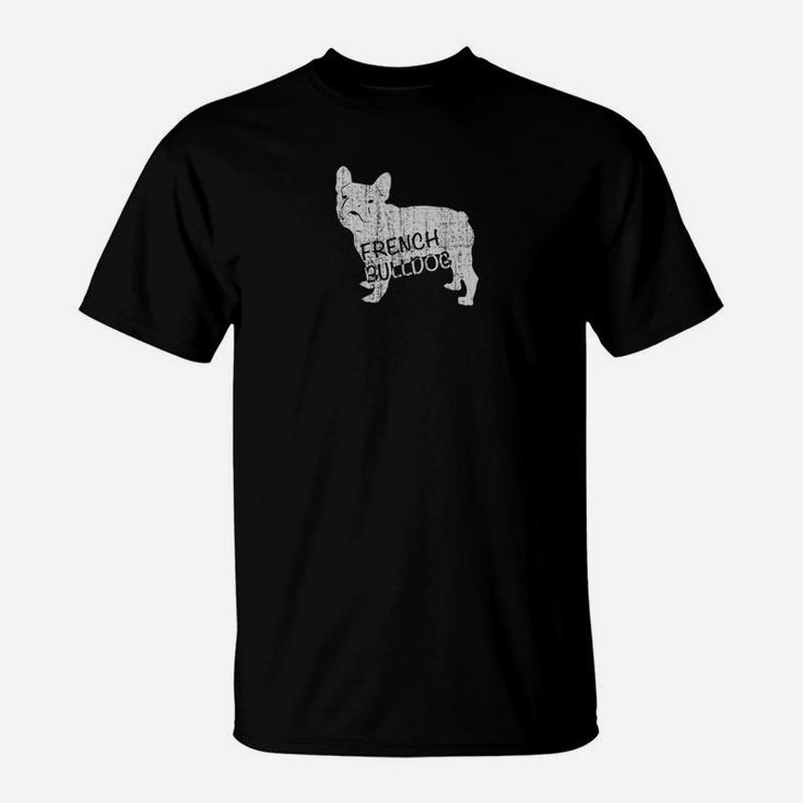 Vintage French Bulldog Dog Lover Shirt T-Shirt
