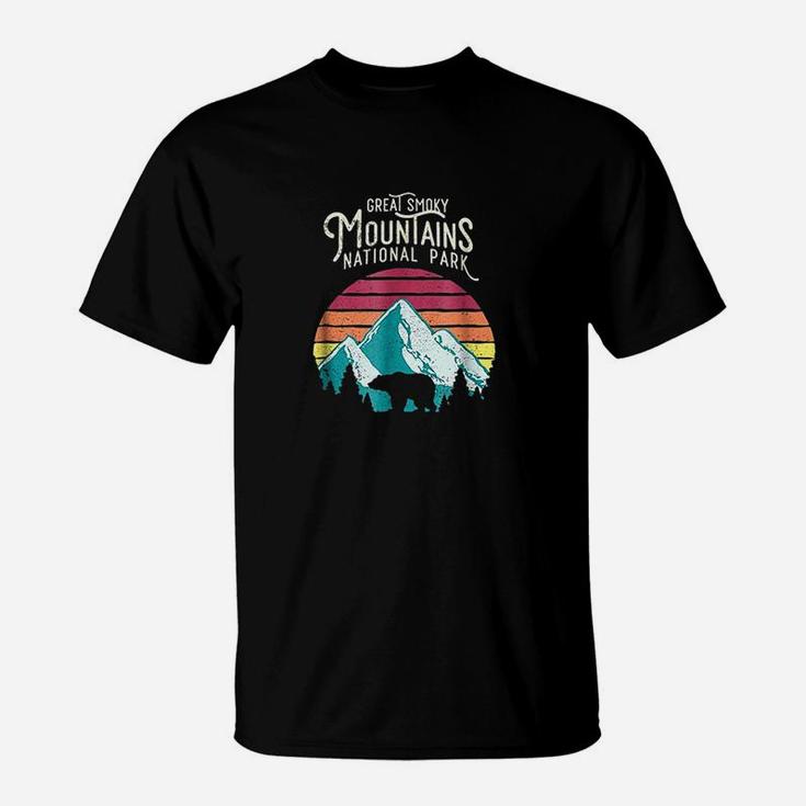 Vintage Great Smoky Mountains National Park Bear T-Shirt