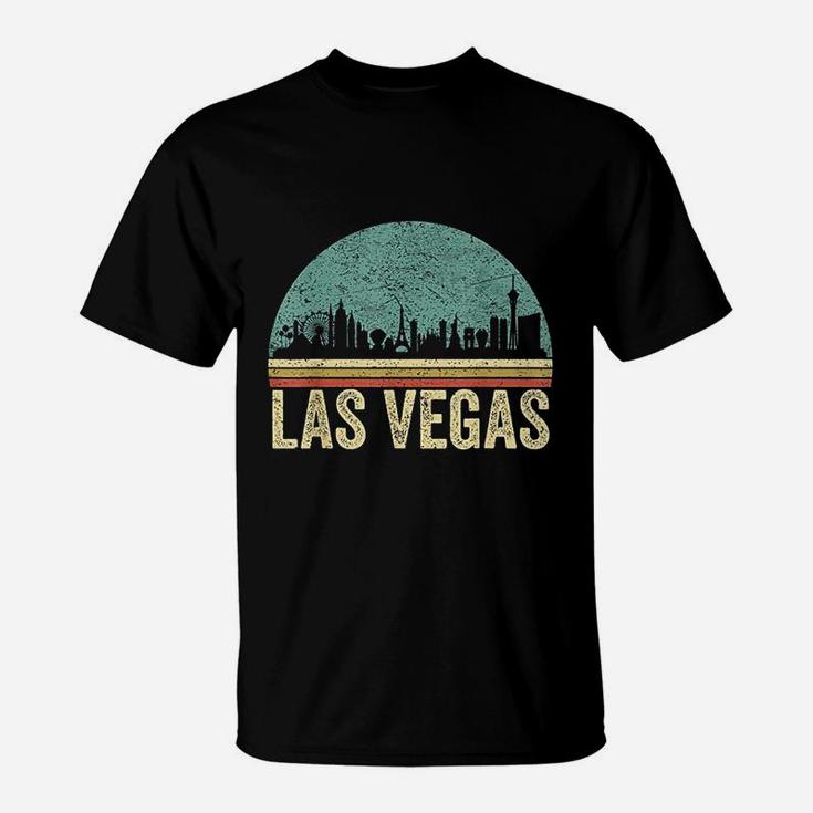 Vintage Retro Las Vegas Souvenir Skyline Las Vegas T-Shirt