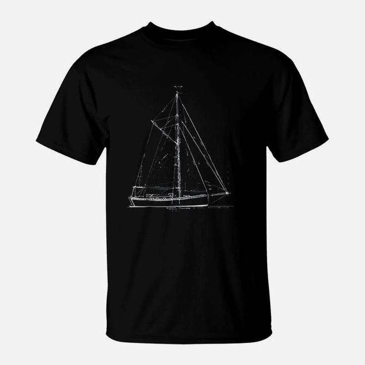 Vintage Retro Sailboat T-Shirt