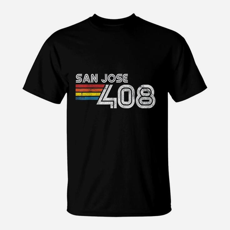 Vintage San Jose Proud 408 California State T-Shirt