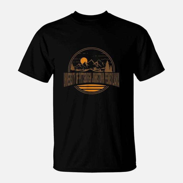 Vintage University Of Pittsburgh Johnstown Pennsylvania Moun T-Shirt