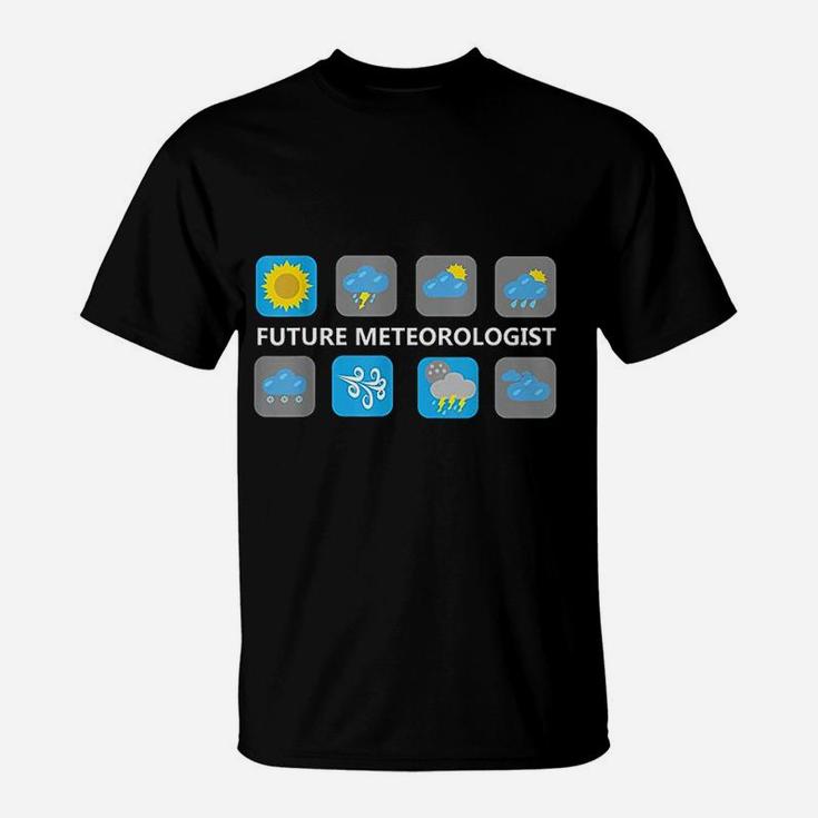 Weather Forecast Icons Future Meteorologist T-Shirt