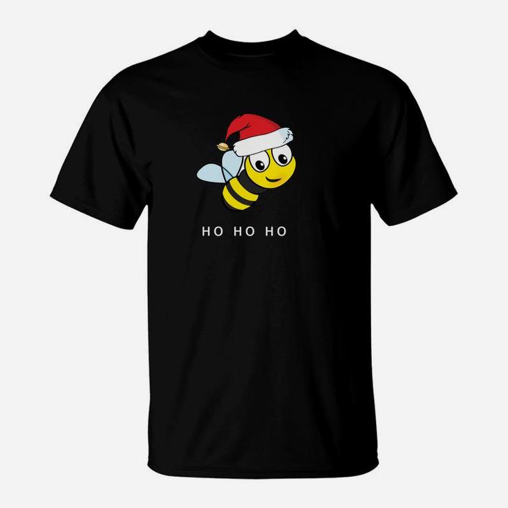Weihnachten X Mas Christmas Bee Ho Ho Ho T-Shirt