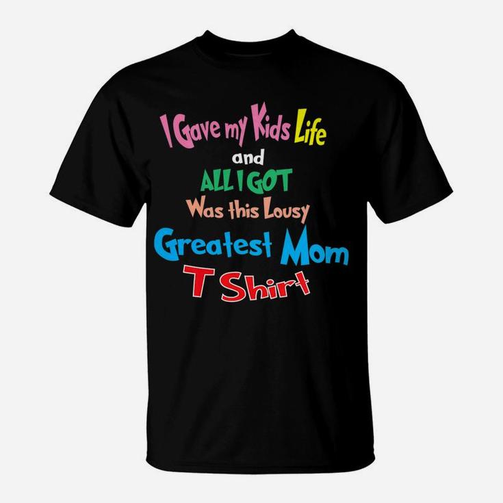 Womens Best Ever Mom Super Mum Gift T-Shirt