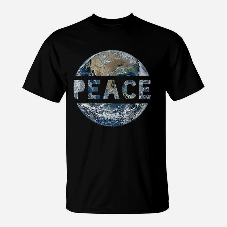 World Peace On Earth Conscious Humanity Love And Kindness T-Shirt