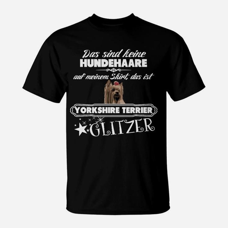 Yorkshire Terrier Glitzer T-Shirt