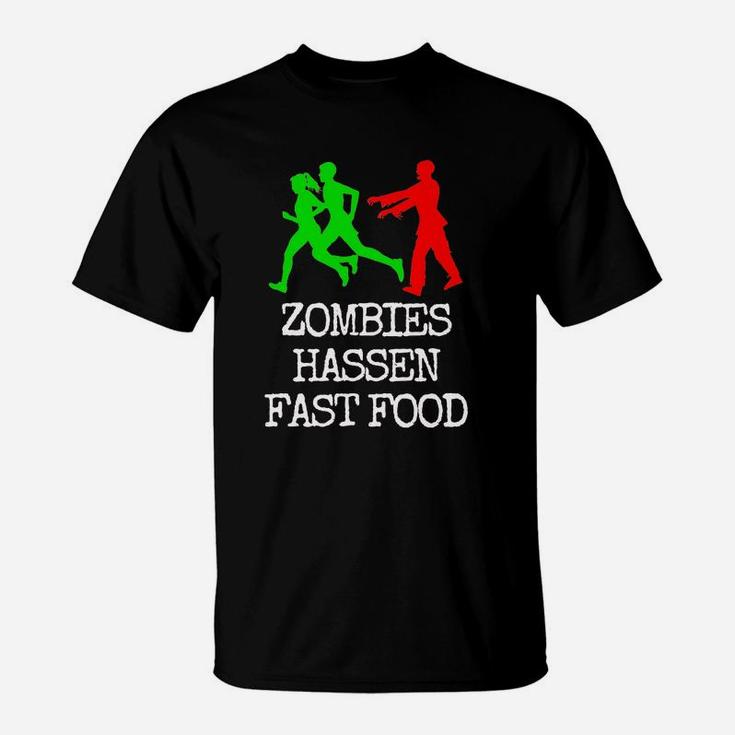 Zombies Hassen Fast Food Sonderedition T-Shirt