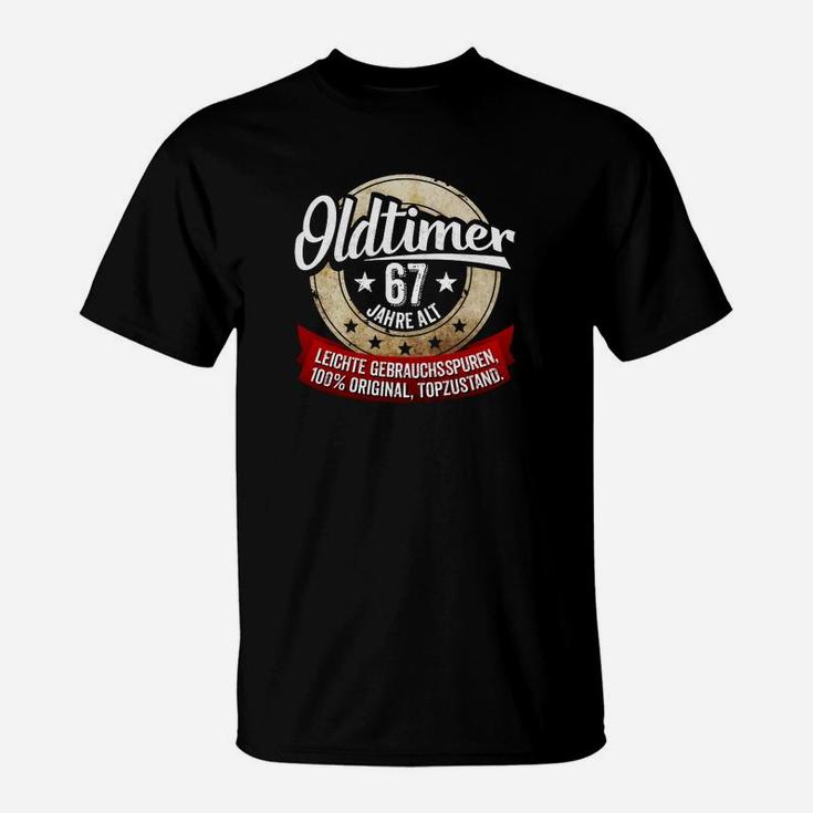 Zum 67 Geburtstag Oldtimer 67 Jahre T-Shirt