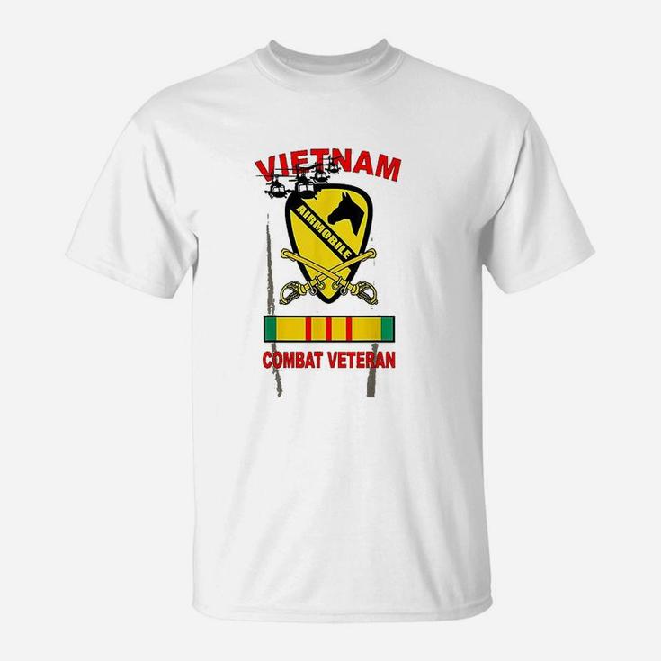 1st Air Cavalry Cav Airmobile Vietnam Veteran Combat Huey T-Shirt