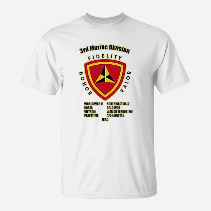3rd Marine Division Campaign T-Shirt