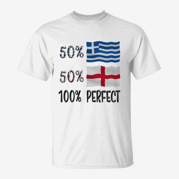 50 Greece 50 England 100 Perfect T-Shirt