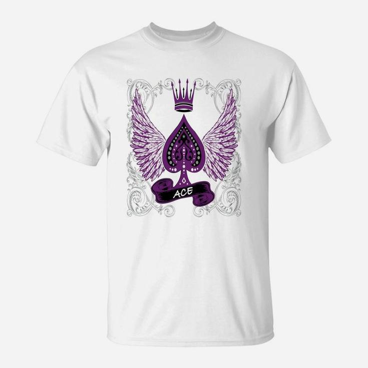Ace Ornate Lgbt Asexual Pride T-shirts T-Shirt