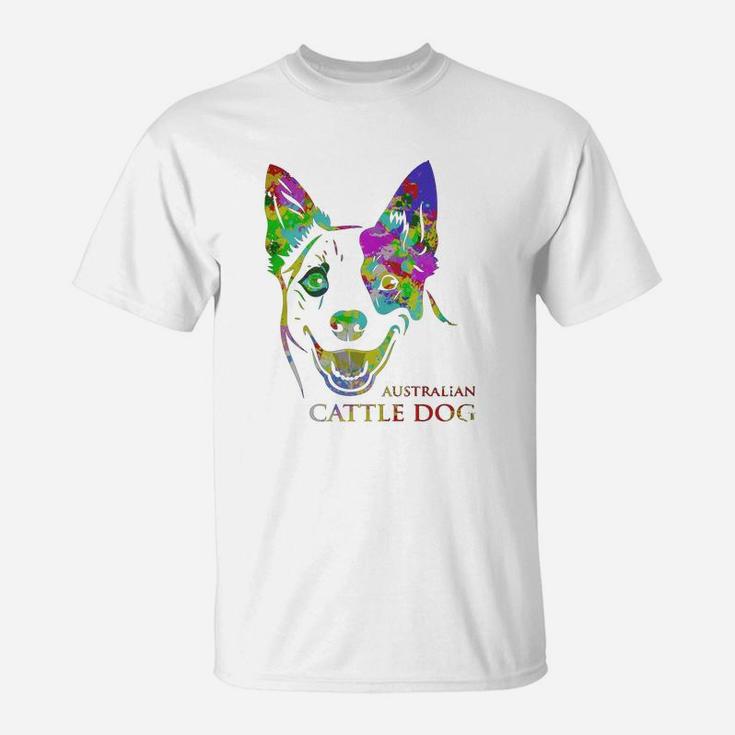 Australian Cattle Dog Arts T-Shirt