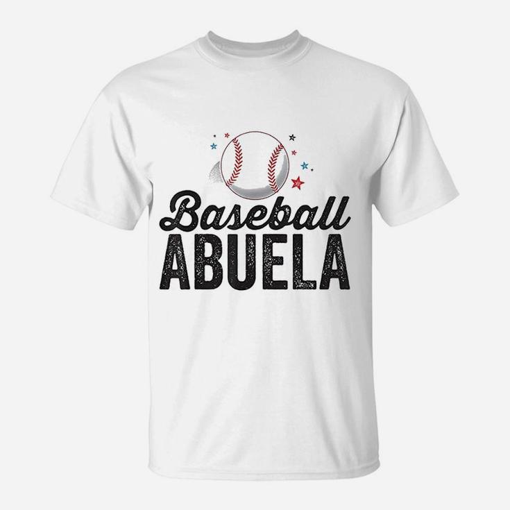 Baseball Abuela T-Shirt Grandma Grandmother Latina Gift
