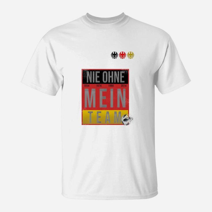 Beschrängelung Von Wm 2018 Deutschland T-Shirt