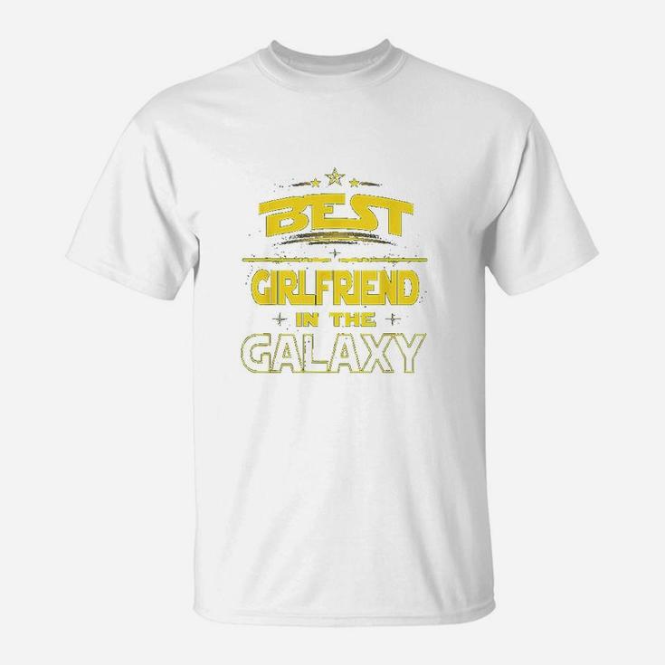 Best Girlfriend In The Galaxy, best friend christmas gifts, unique friend gifts,  T-Shirt