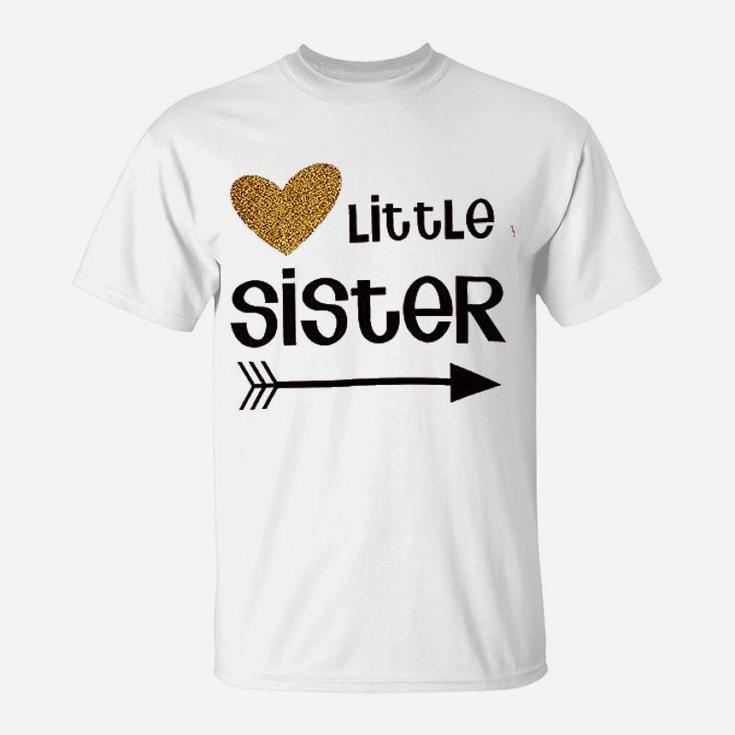 Big Sister And Little Sister Clothing Family Matching Girls Fitted T-Shirt