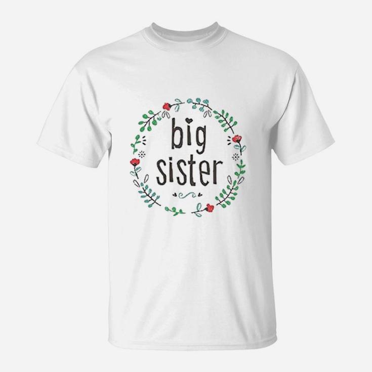 Big Sisters And Little Sisters Sibling T-Shirt