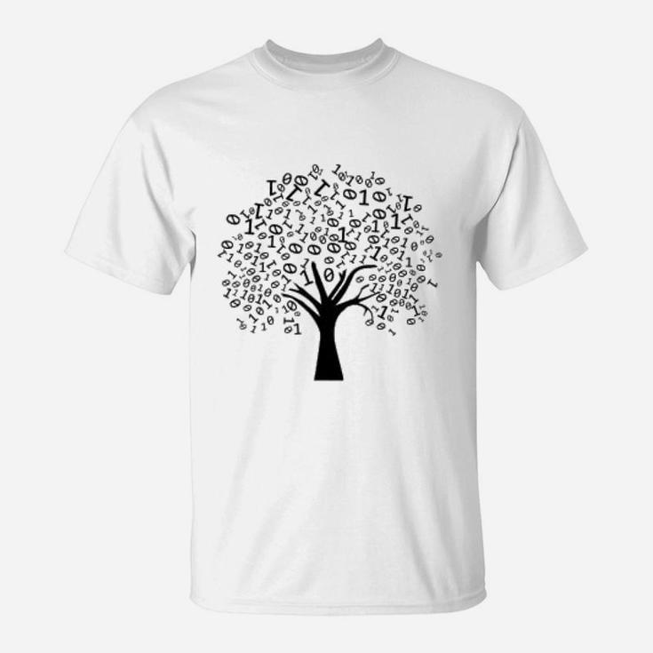 Binary Tree Computer Coding Programmer T-Shirt Binary Tree Computer Coding Programmer T-Shirt