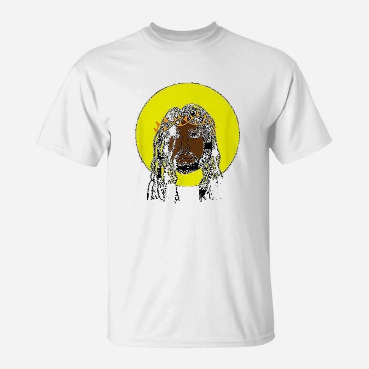 Black Jesus Locs African American Religious T-Shirt Black Jesus Locs African American Religious T-Shirt