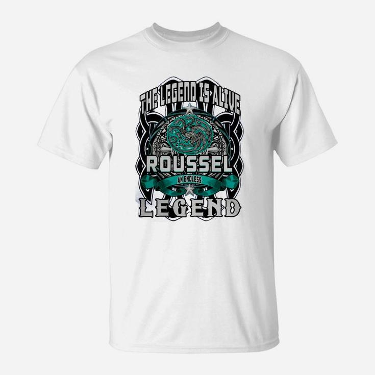 Bns89943-roussel Endless Legend 3 Head Dragon T-Shirt