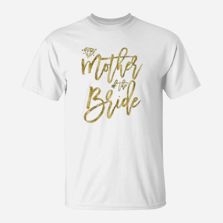 Bridal Party Dark Yellow Cute Mother Of The Bride T-Shirt