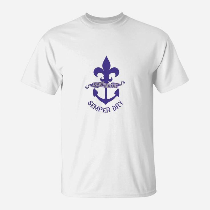 Cajun-navy-semper-dry T-Shirt