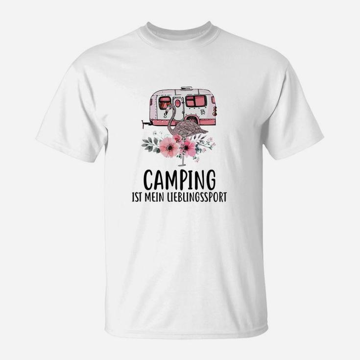 Camping Liebhaber T-Shirt, Wohnwagen Motiv & Spruch
