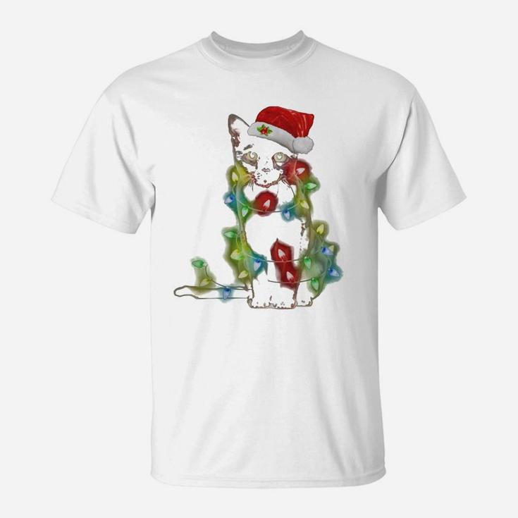 Cat Christmas Shirt T-shirt T-Shirt