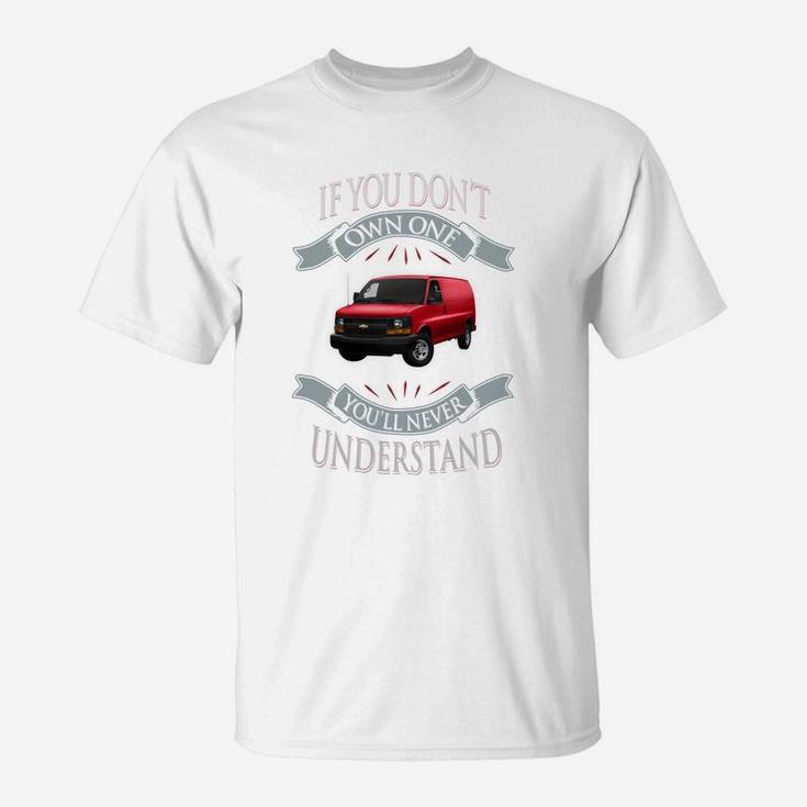 Chevrolet Officieel Chevy Van Dames T-Shirt - Gelicenseerd