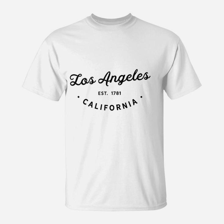 Classic Retro Vintage Los Angeles California La Gift T-Shirt