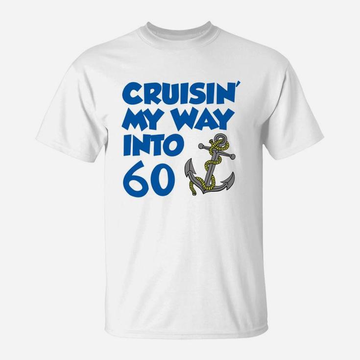 Cruising My Way Into, Custom Design Template T-Shirt