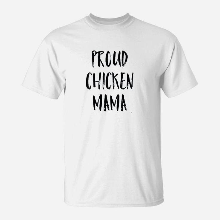 Cute Chicken Farmer Design For Proud Chicken Mama T-Shirt