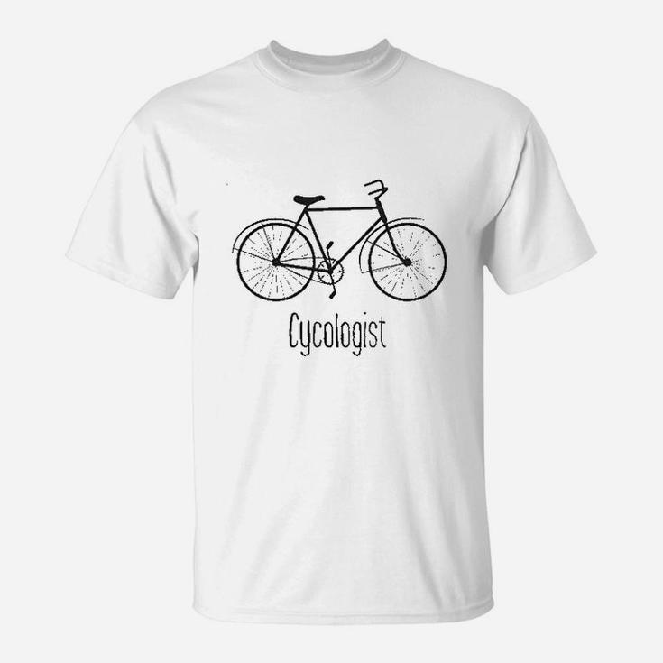 Cycologist Funny Psychology Biking Cyclist T-Shirt